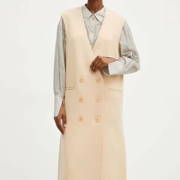 Patrizia Pepe Μάλλινο γιλέκο Patrizia Pepe