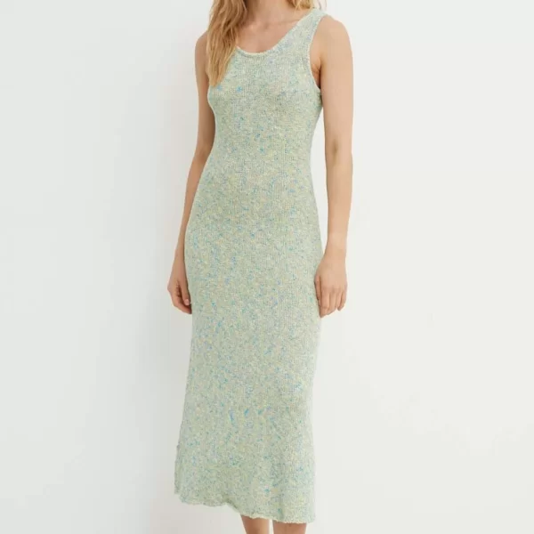 Samsoe Samsoe Φόρεμα από λινό μείγμα Samsoe Samsoe SAISHA