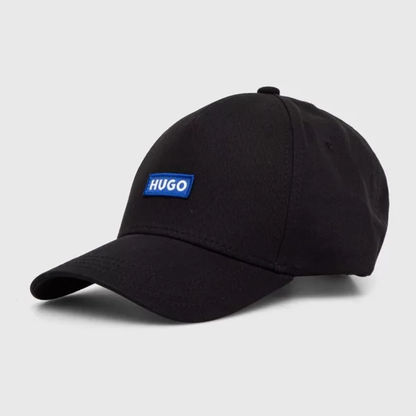Βαμβακερό καπέλο του μπέιζμπολ Hugo Blue Bashinah