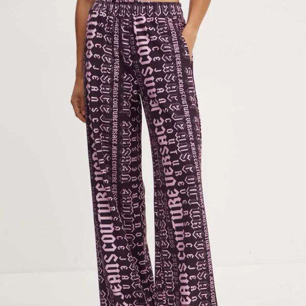 VERSACE JEANS COUTURE Βαμβακερό παντελόνι Versace Jeans Couture