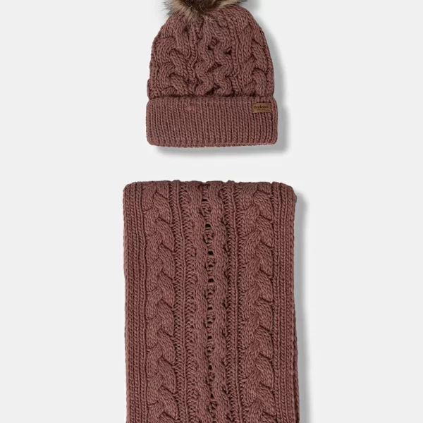 BARBOUR Σκούφος και κασκόλ Barbour