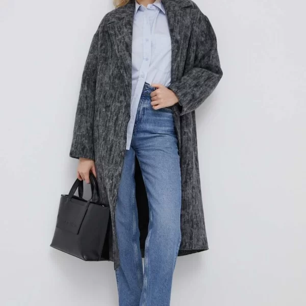 Παλτό από μείγμα μαλλιού Calvin Klein