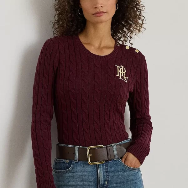 LAUREN RALPH LAUREN Βαμβακερό πουλόβερ Lauren Ralph Lauren