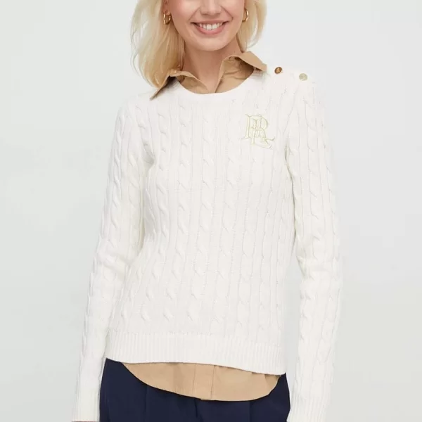 LAUREN RALPH LAUREN Βαμβακερό πουλόβερ Lauren Ralph Lauren
