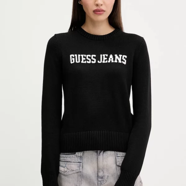 guess jeans Βαμβακερό πουλόβερ Guess Jeans