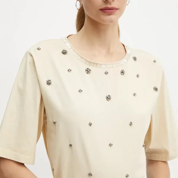 PINKO Βαμβακερό μπλουζάκι Pinko