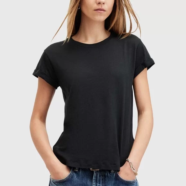AllSaints Βαμβακερό μπλουζάκι AllSaints ANNA TEE