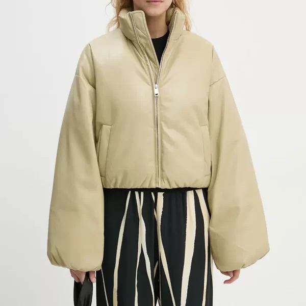 Μπουφάν με επένδυση από πούπουλα Nanushka LILIMA