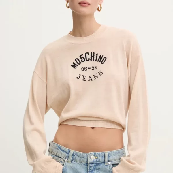 Μάλλινο πουλόβερ Moschino Jeans