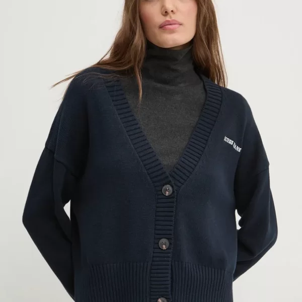 guess jeans Βαμβακερή ζακέτα Guess Jeans