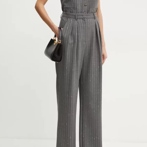 Παντελόνι από μείγμα μαλλιού Simona Corsellini