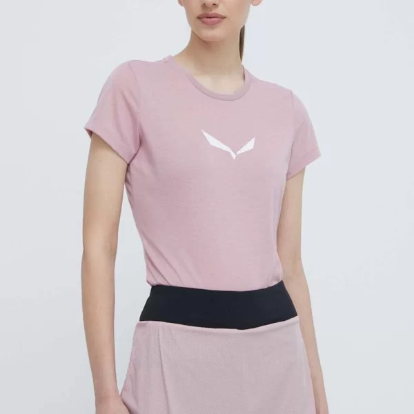 SALEWA Αθλητικό μπλουζάκι Salewa Solidlogo