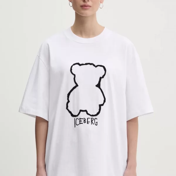 ICEBERG Βαμβακερό μπλουζάκι Iceberg