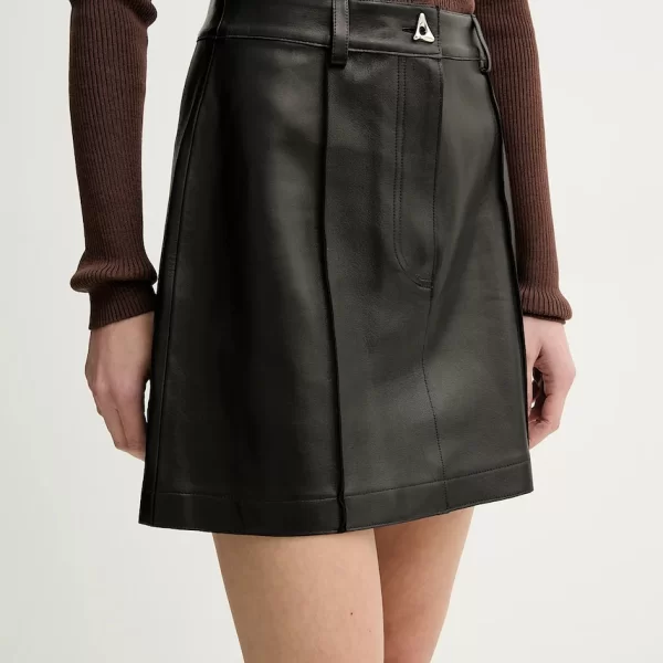 ÁERON Δερμάτινη φούστα AERON RUDENS