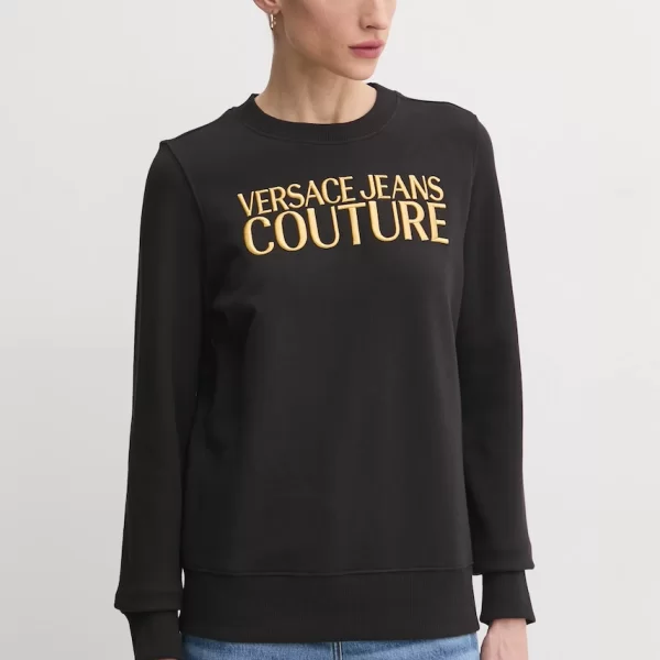 VERSACE JEANS COUTURE Βαμβακερή μπλούζα Versace Jeans Couture