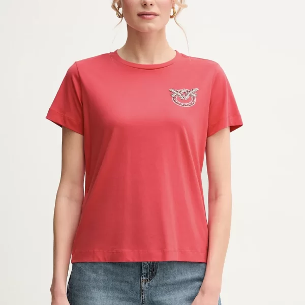 PINKO Βαμβακερό μπλουζάκι Pinko