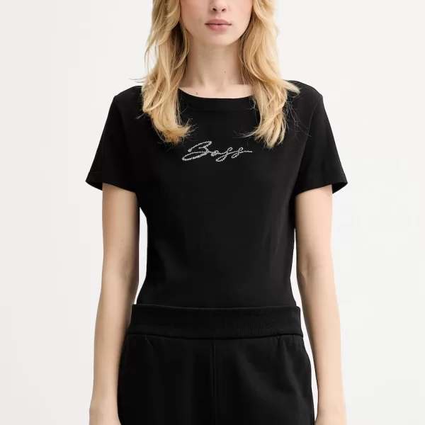 Boss Orange Βαμβακερό μπλουζάκι BOSS Orange