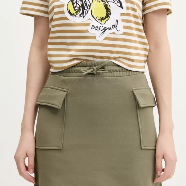 Βαμβακερή φούστα Hugo Blue