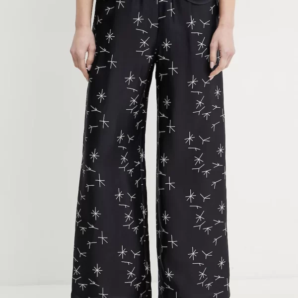 MM by Max Mara Μεταξωτό παντελόνι MM by Max Mara