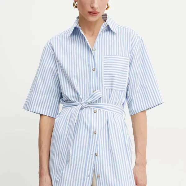 MM by Max Mara Βαμβακερό πουκάμισο MM by Max Mara