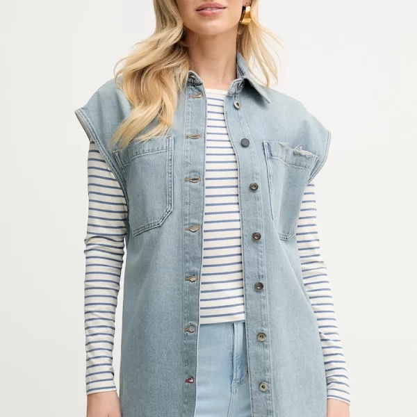 Γιλέκο τζιν Liviana Conti