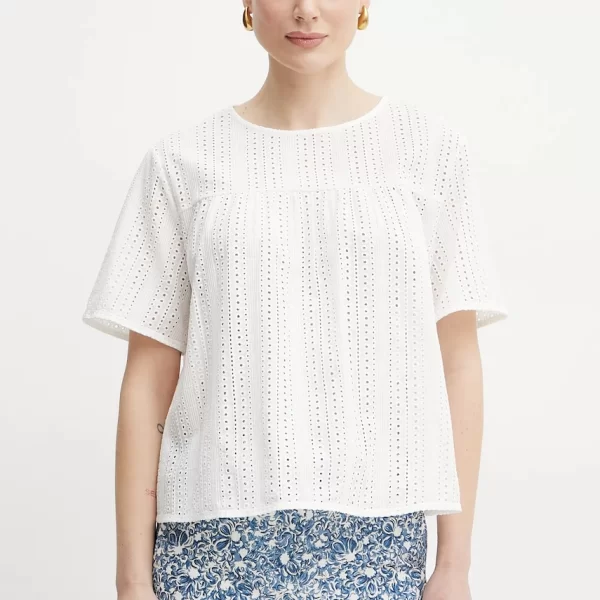 WEEKEND MAX MARA Βαμβακερή μπλούζα Weekend Max Mara