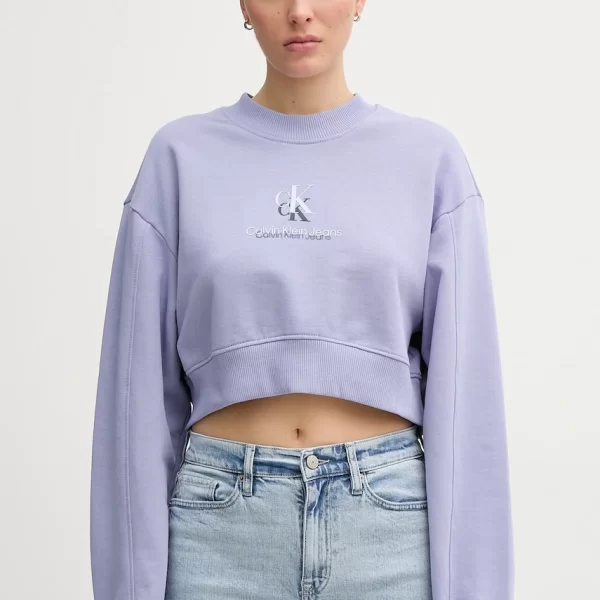 Calvin Klein Jeans Βαμβακερή μπλούζα Calvin Klein Jeans