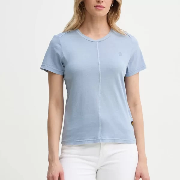 G-Star Βαμβακερό μπλουζάκι G-Star