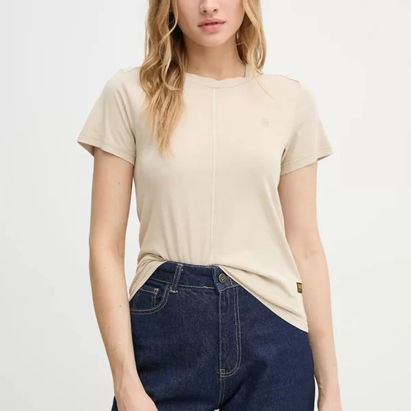 G-Star Βαμβακερό μπλουζάκι G-Star