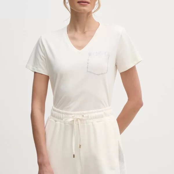 Liu Jo Βαμβακερό μπλουζάκι Liu Jo