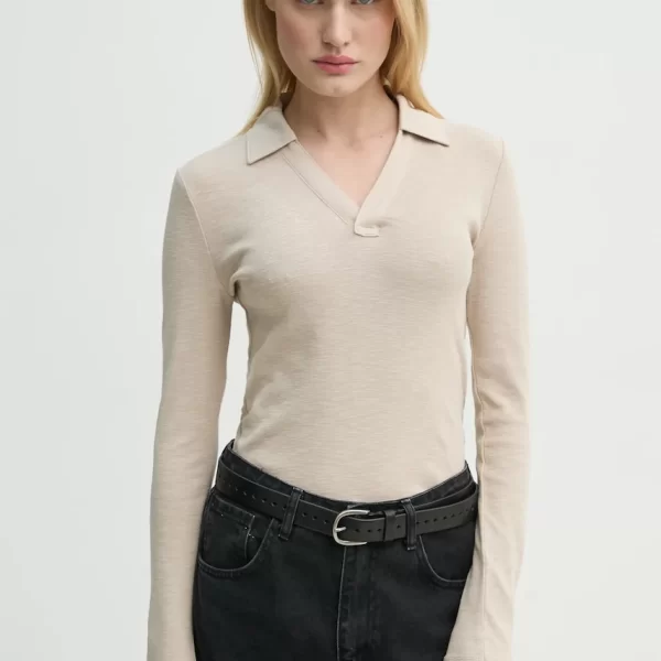 G-Star Βαμβακερή μπλούζα με μακριά μανίκια G-Star