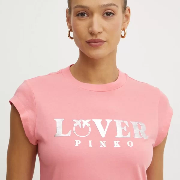 PINKO Βαμβακερό μπλουζάκι Pinko