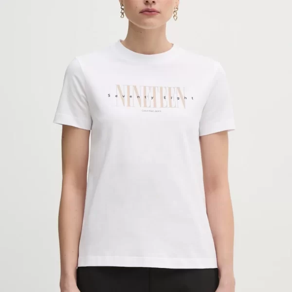 Calvin Klein Jeans Βαμβακερό μπλουζάκι Calvin Klein Jeans