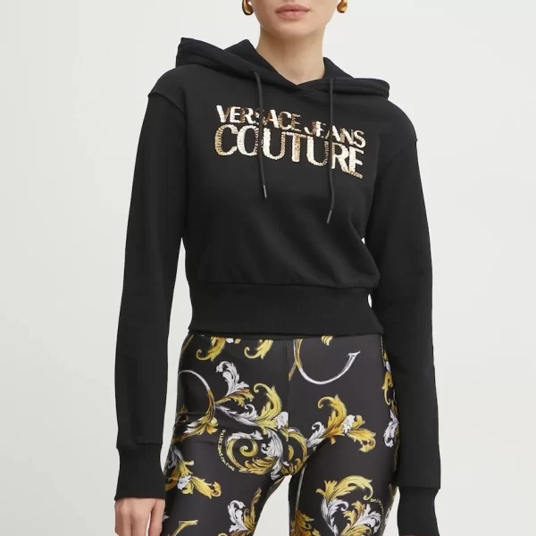 VERSACE JEANS COUTURE Βαμβακερή μπλούζα Versace Jeans Couture