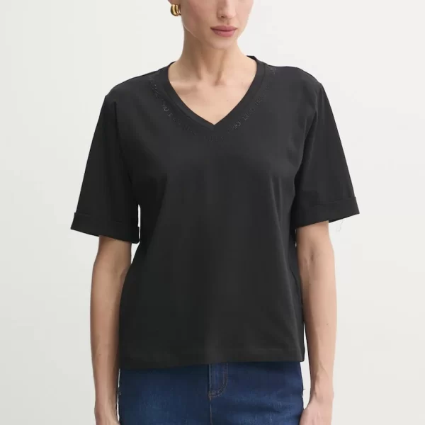 Liu Jo Βαμβακερό μπλουζάκι Liu Jo