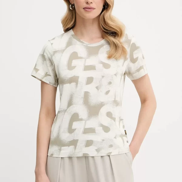 G-Star Βαμβακερό μπλουζάκι G-Star Raw