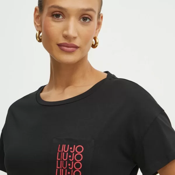 Liu Jo Βαμβακερό μπλουζάκι Liu Jo