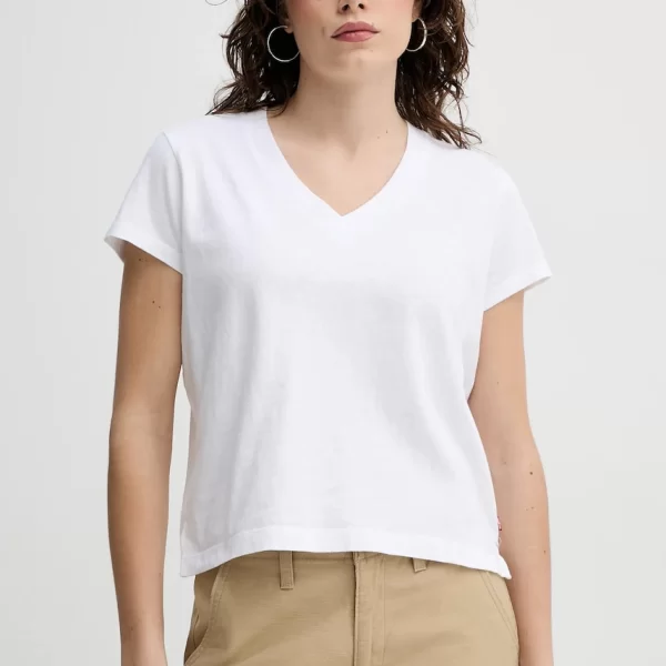 Levi's Μπλουζάκι Levi's BOXY VNECK TEE