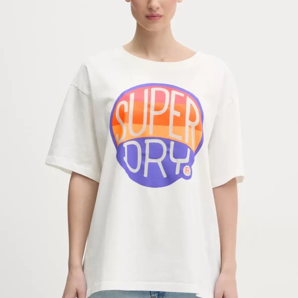 SUPERDRY Βαμβακερό μπλουζάκι Superdry