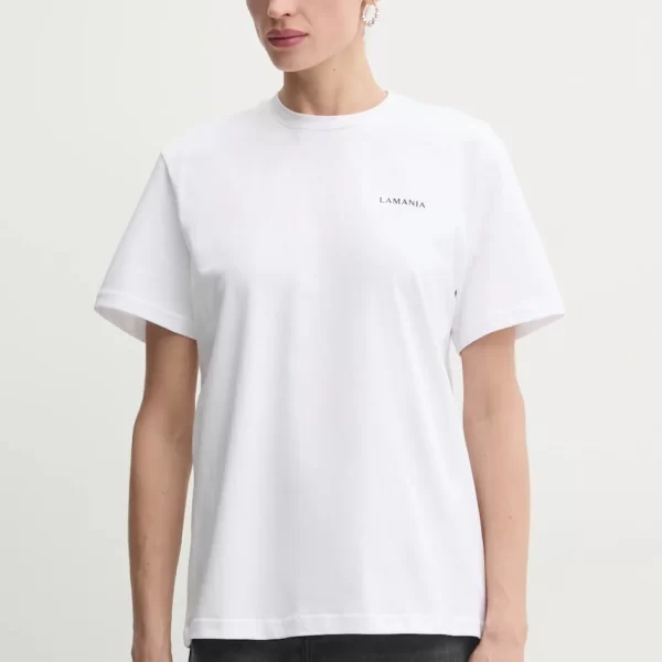 La Mania Βαμβακερό μπλουζάκι La Mania