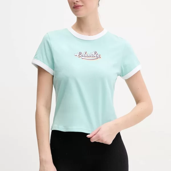 Columbia Βαμβακερό μπλουζάκι Columbia Rolling Bend