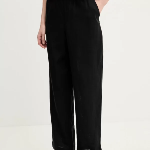 Abercrombie & Fitch Λινό παντελόνι Abercrombie & Fitch