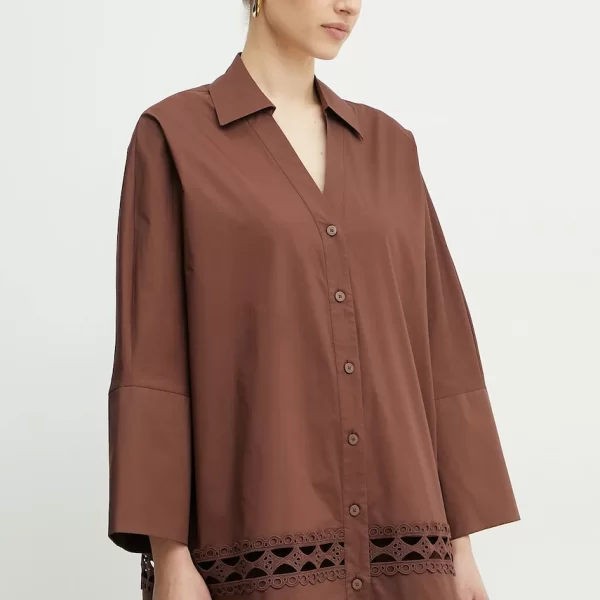 TWINSET Βαμβακερό πουκάμισο Twinset