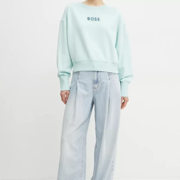 Boss Orange Βαμβακερή μπλούζα BOSS Orange