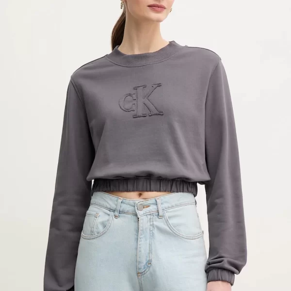 Calvin Klein Jeans Βαμβακερή μπλούζα Calvin Klein Jeans