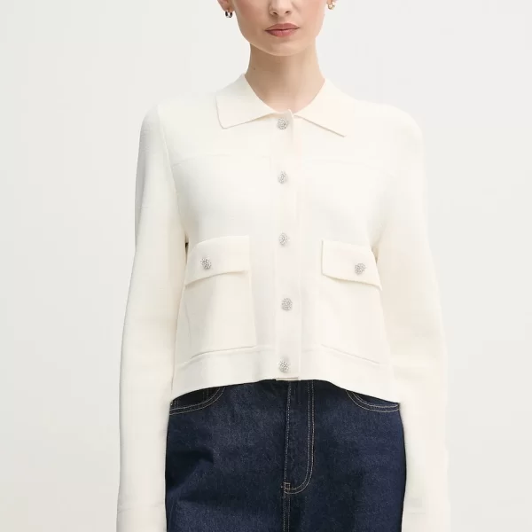 OUÍ Πλεκτή ζακέτα OUI