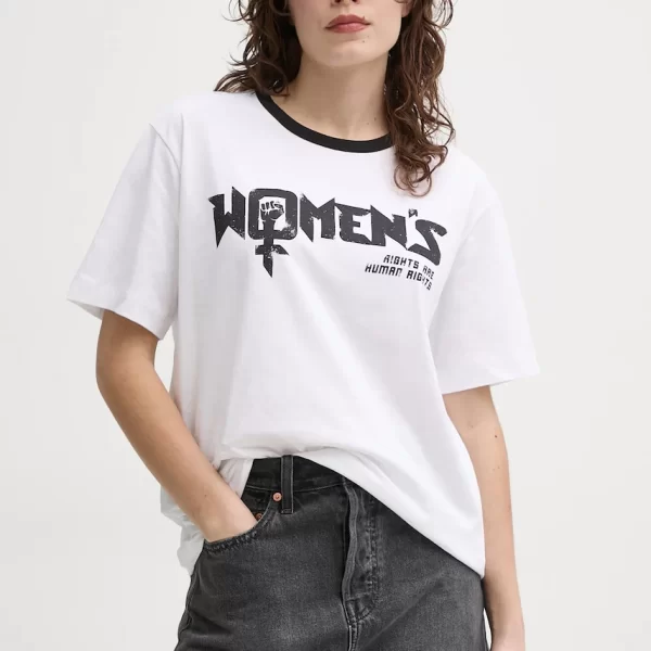 MUNTHE Βαμβακερό μπλουζάκι MUNTHE FILISHA