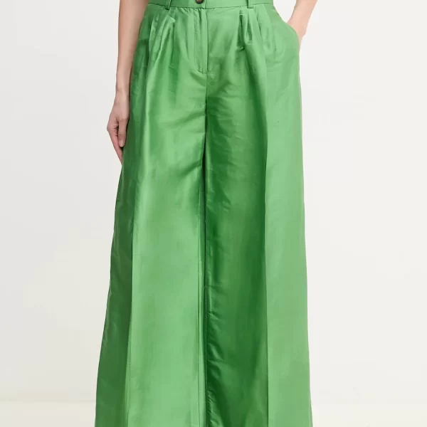 Μεταξωτό παντελόνι Luisa Spagnoli