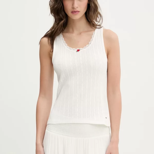 TOMMY JEANS Βαμβακερό τοπ Tommy Jeans