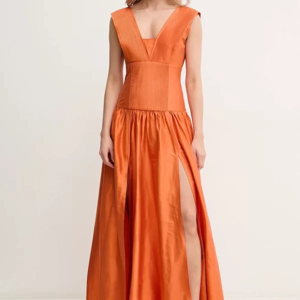 LUISA SPAGNOLI Μεταξωτό φόρεμα Luisa Spagnoli